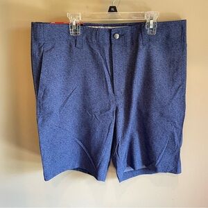 New Men's Calloway Opti-Dri Stretch Golf Shorts W34 MSRP $78 Peacoat Blue